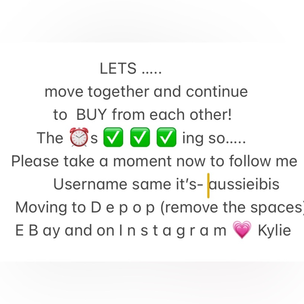 Meet your Posher, Kylie